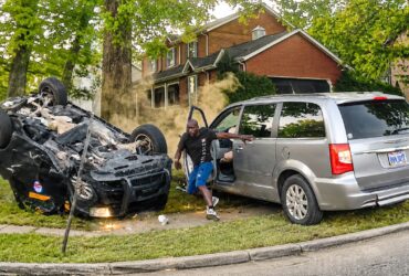 Suspect In Stolen Vehicle Slams Into Police Cruiser During Pursuit