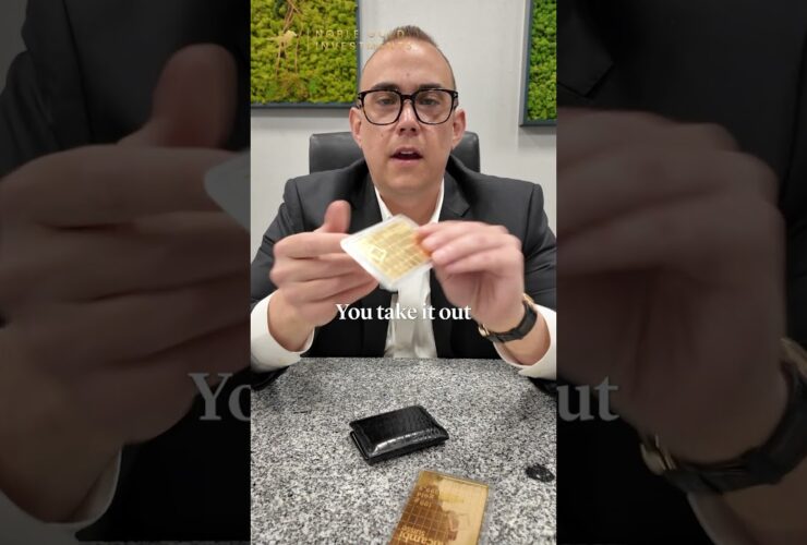 Gold that fits in your wallet
