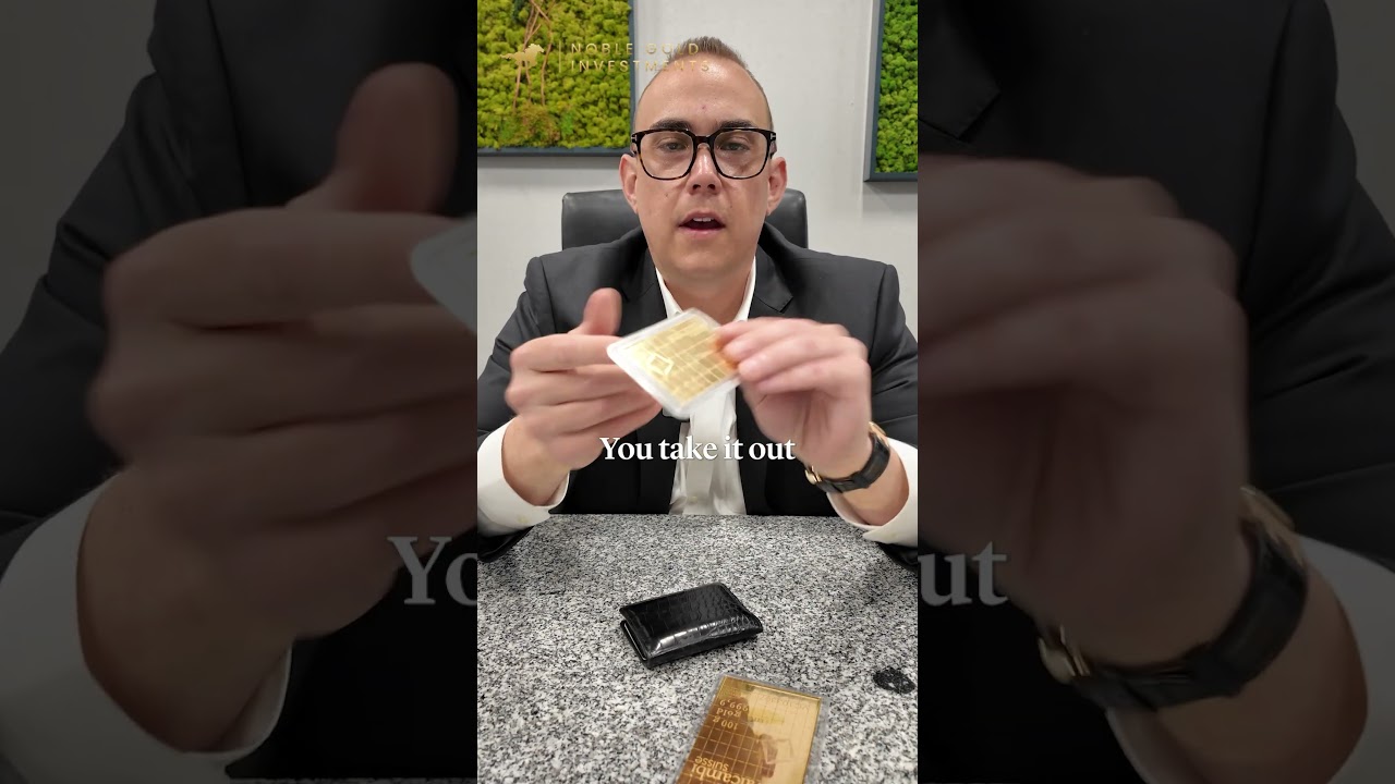 Gold that fits in your wallet