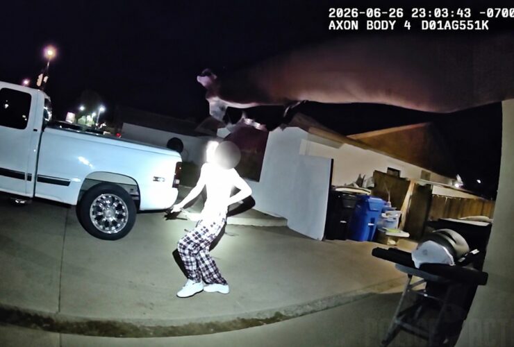 Phoenix Police Shoot Knife-Wielding Suspect Chasing After a Man