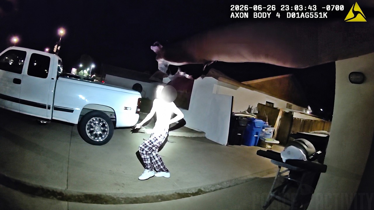 Phoenix Police Shoot Knife-Wielding Suspect Chasing After a Man