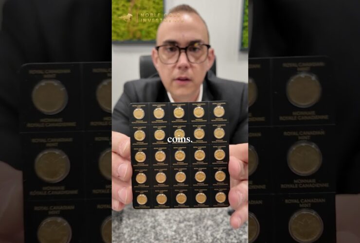 The world's smallest production of gold