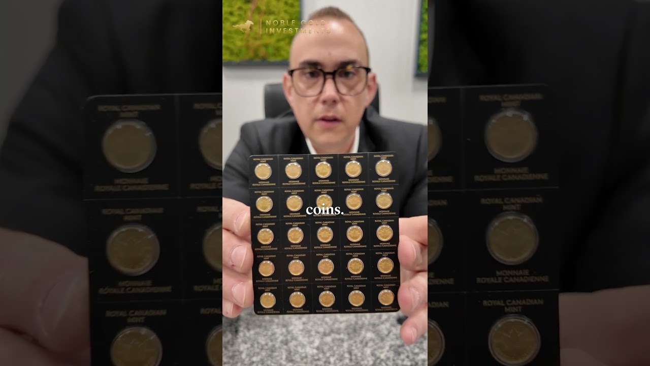 The world's smallest production of gold