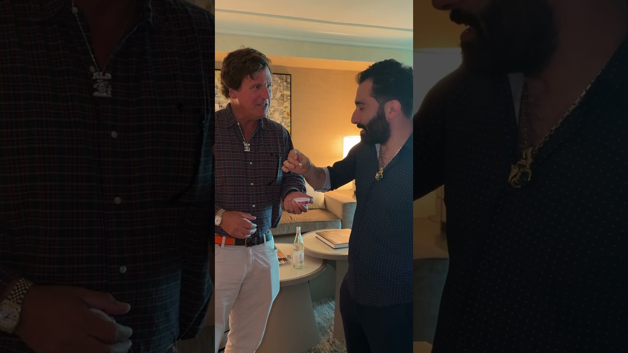 Delivering a Gift for Conor McGregor #ufc #tuckercarlson #traxnyc