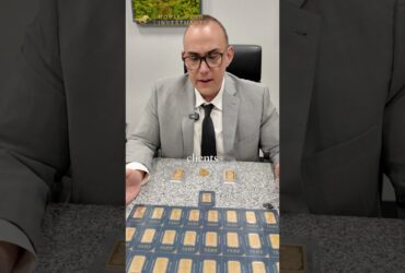 Why you should never buy big gold bars
