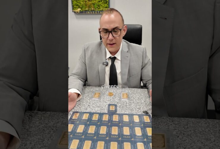 Why you should never buy big gold bars