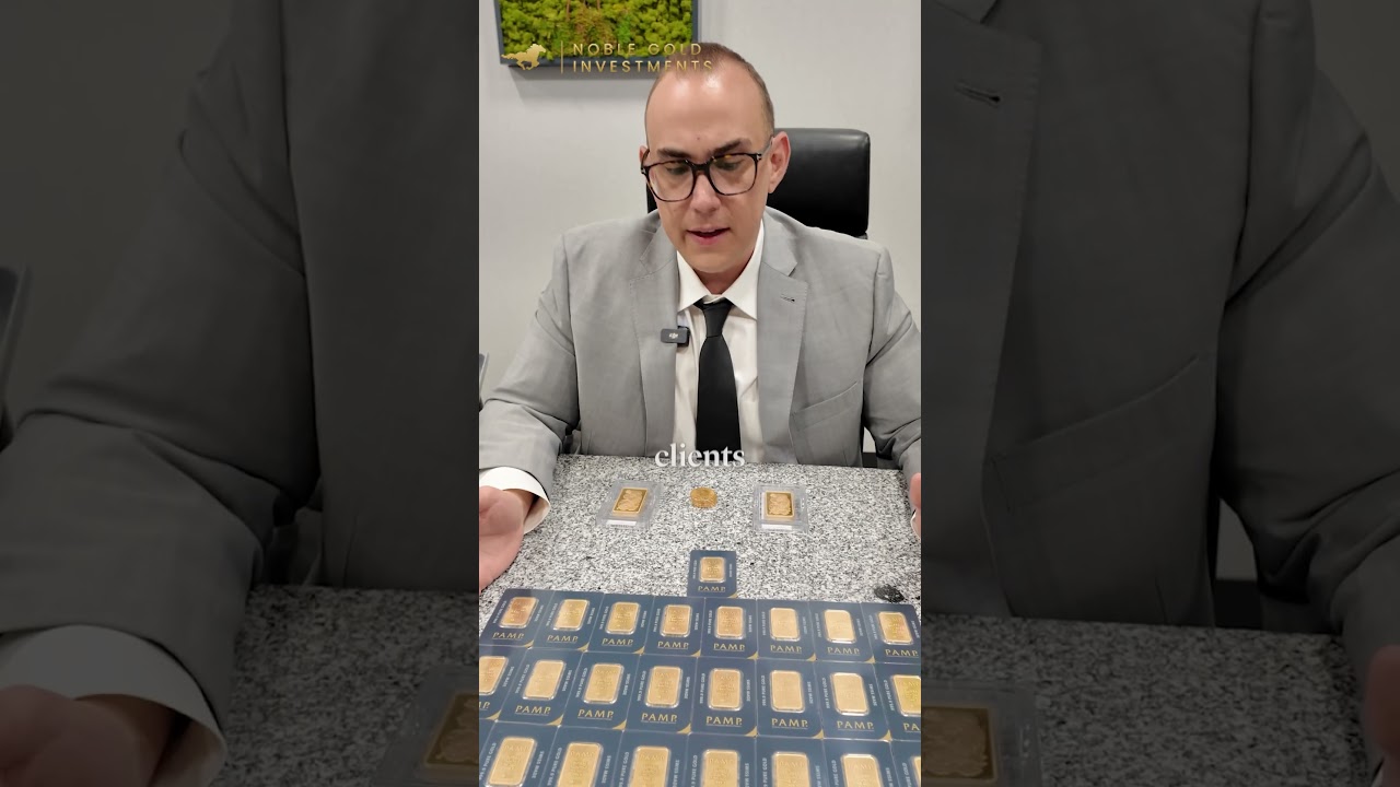 Why you should never buy big gold bars