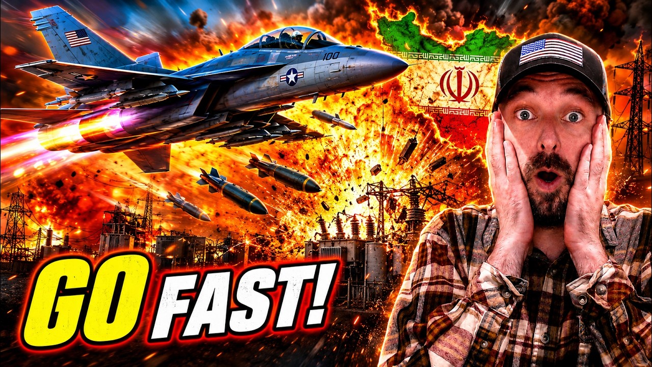 BREAKING: Iran Power Grid KNOCKED OUT – U.S. Jets ROARING In
