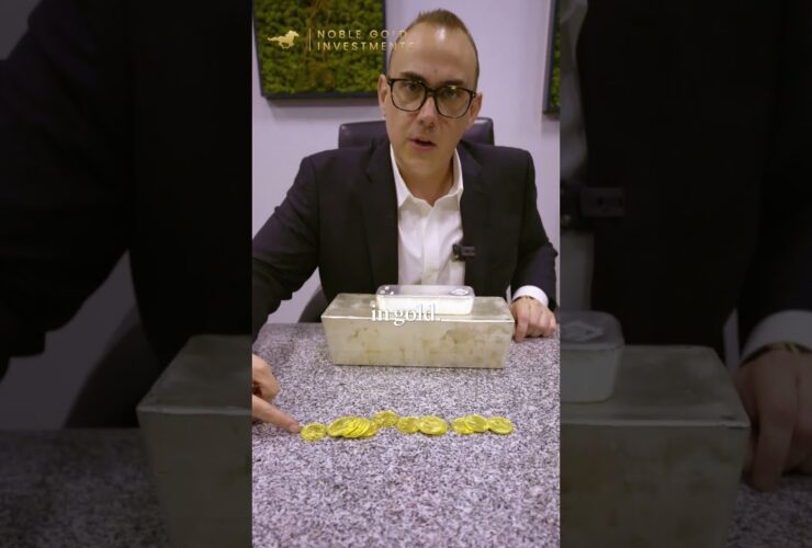 Comparing 100,000 worth of Gold and Silver