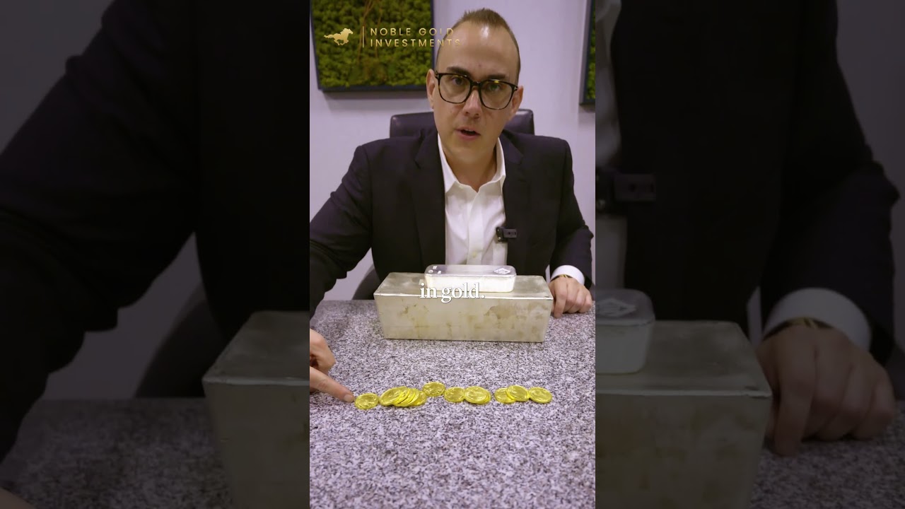 Comparing 100,000 worth of Gold and Silver