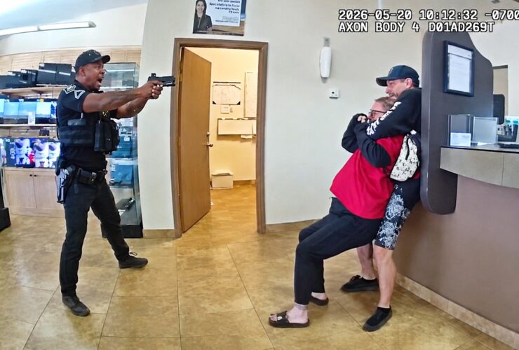Officer Opens Fire As Suspect Takes Woman Hostage