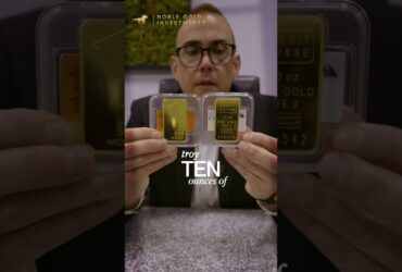 The Two Most Popular Swiss Gold Bars, Side by Side