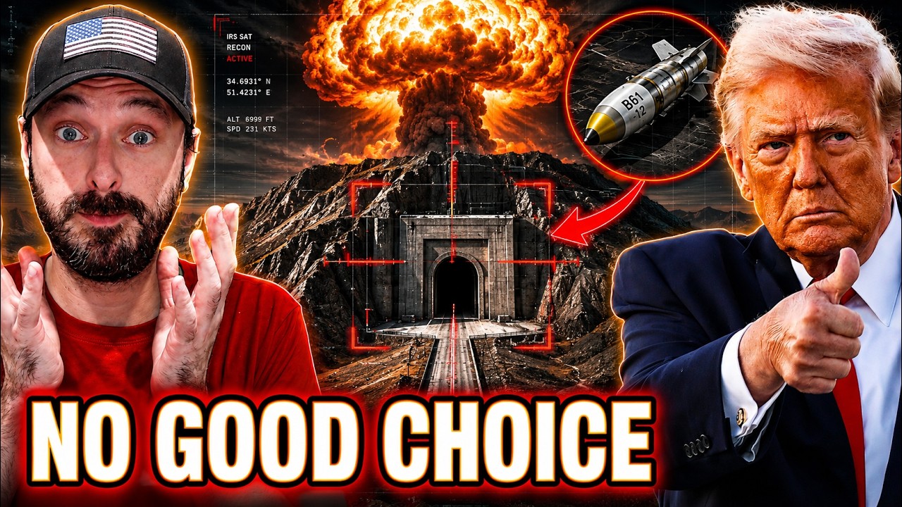 Will Trump Nuke Iran's Indestructible Secret Pickaxe Mountain?