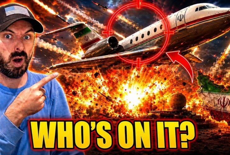 Mystery Iran Plane FLEES As U.S. Missiles SMASH New Targets