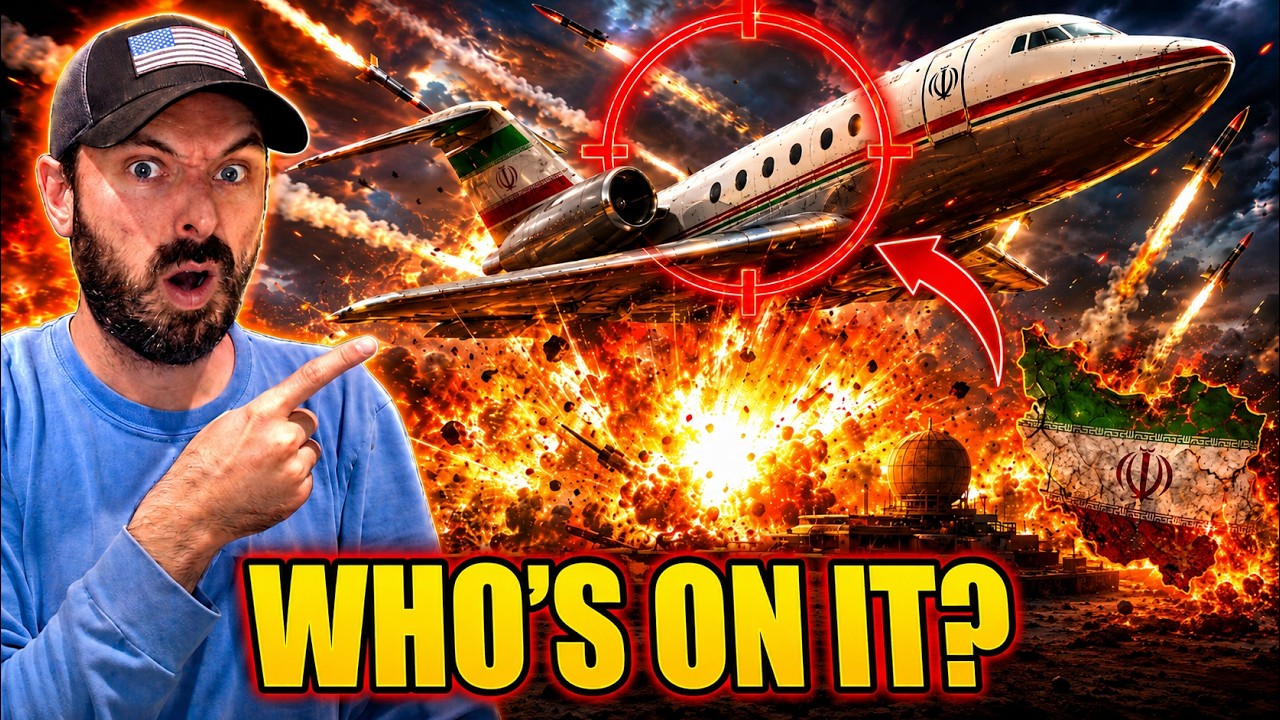 Mystery Iran Plane FLEES As U.S. Missiles SMASH New Targets