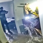 Barricaded Suspect Sets Apartment Ablaze Then Charges Police With Knife