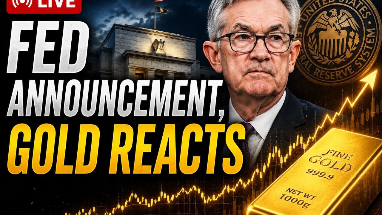 Fed Announcement, Gold Reacts