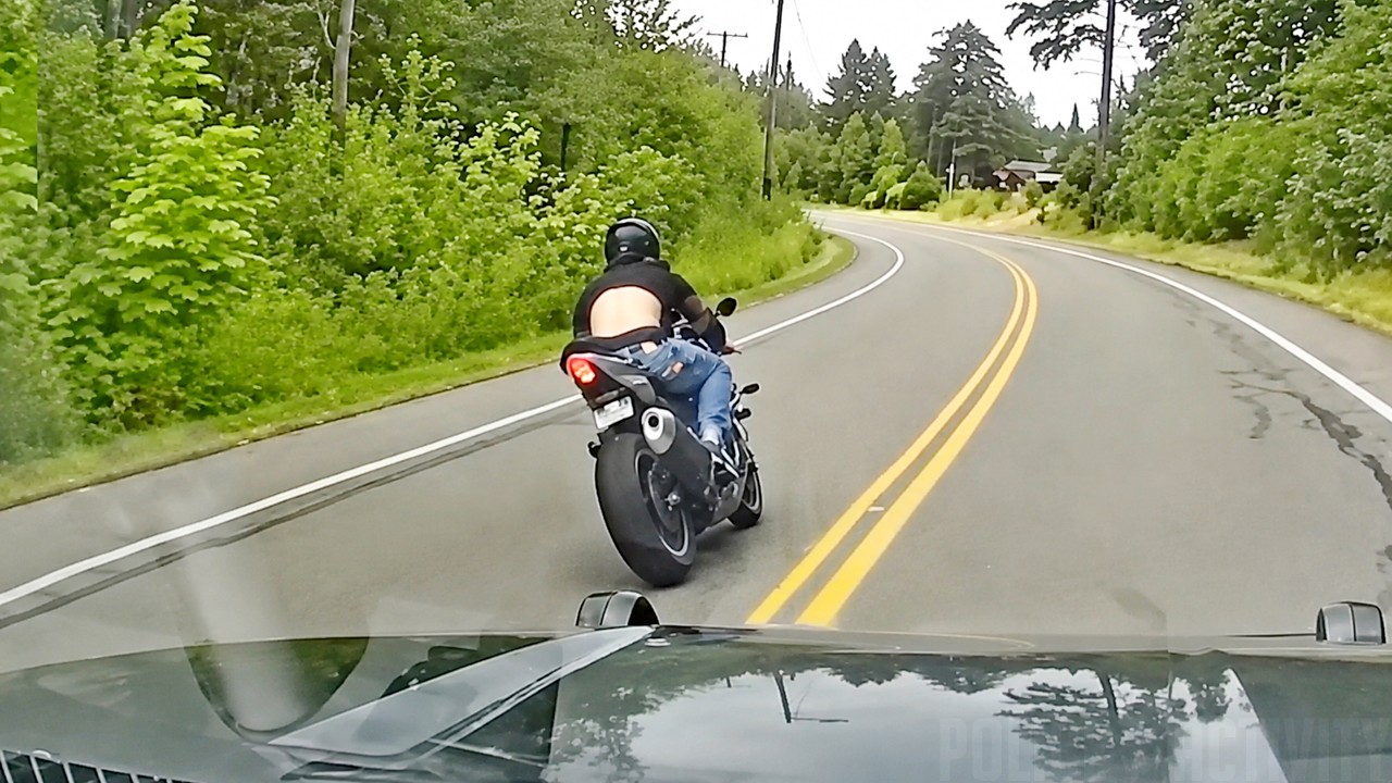 Released On Bail Then Leads Police On 120 MPH Motorcycle Chase
