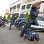 One Sudden Move & Officers Unleash a Storm of Gunfire