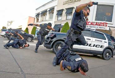 One Sudden Move & Officers Unleash a Storm of Gunfire