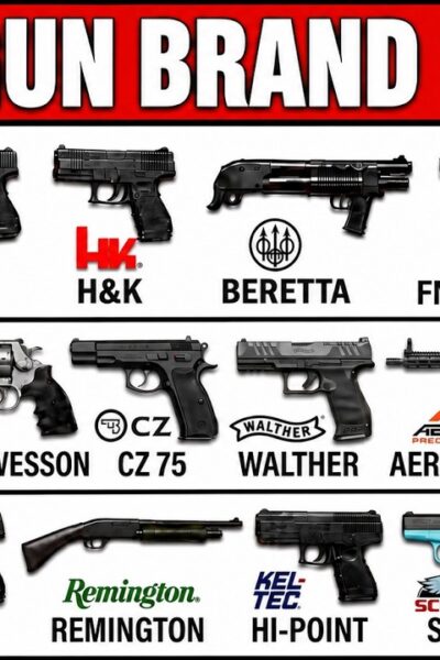 Every Major Gun Brand RANKED From Worst to Best (The Results Will Shock You!)