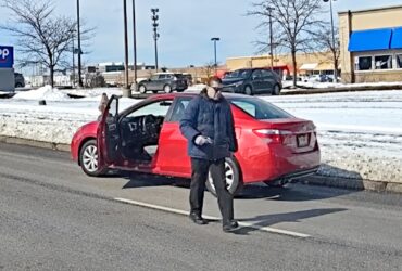 Officers Fire After Man Exits Car Holding a Gun