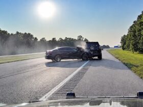 Arkansas State Police Chase Ends In Terrifying Rollover Crash