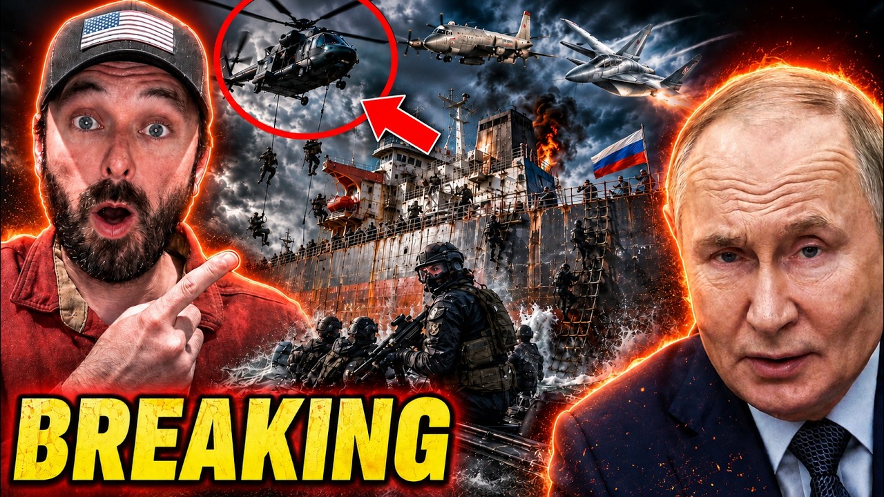 NATO Commandos STORM Secret Russian Ship – Jets SCRAMBLING