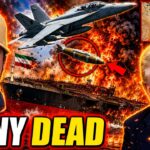 Iran Ships LIT UP By U.S. Fighter Jets – Trump Shows No Mercy