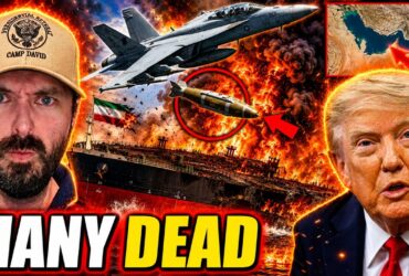 Iran Ships LIT UP By U.S. Fighter Jets – Trump Shows No Mercy