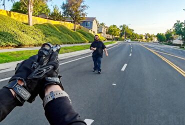 Officer Shoots Man After He Pulls Out a Large Knife