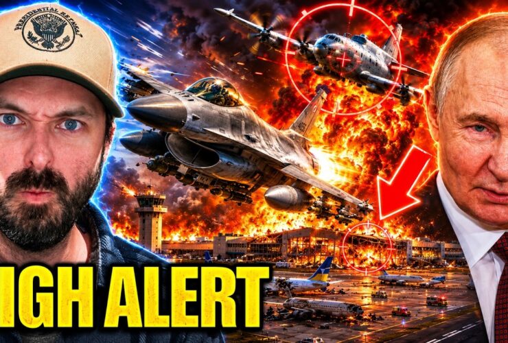BREAKING: NATO SCRAMBLES Jets Against Russia – Airport BOMBED