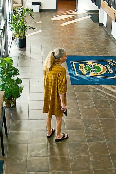 Elderly Woman Fires Gun Inside Police Department Lobby