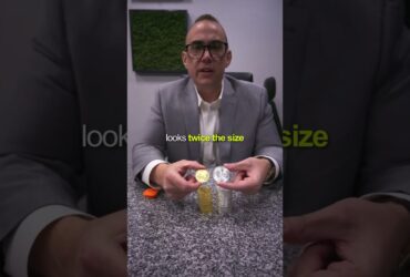 The Density Secret Behind Gold vs. Silver Coins!