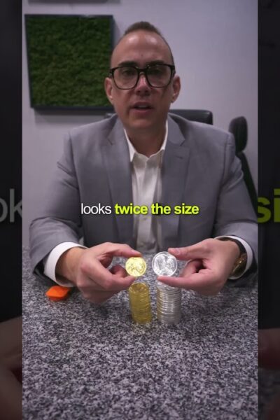 The Density Secret Behind Gold vs. Silver Coins!