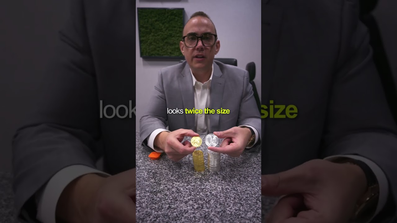 The Density Secret Behind Gold vs. Silver Coins!