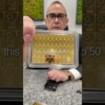 This 50g Gold Bar Fits Right in Your Wallet!