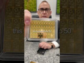 This 50g Gold Bar Fits Right in Your Wallet!