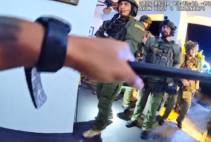 Deputy Gets Hit By Gunfire During SWAT Raid