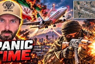 BREAKING: Secret Iran Plane FLEES As Gunfights SHRED Regime