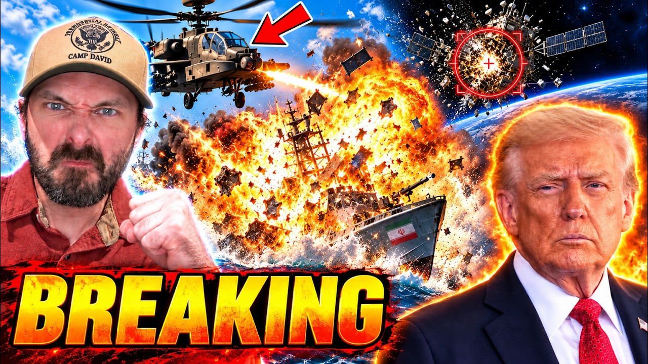 Trump VAPORIZES Iran Attack Boats – Satellite Possibly BLOWN UP