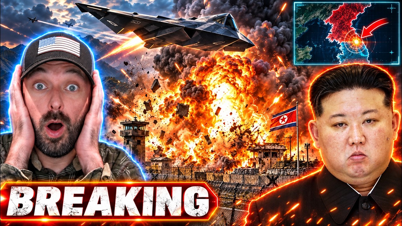North Korea Border ROCKED By Explosion – Chinese Jets IN THE AIR