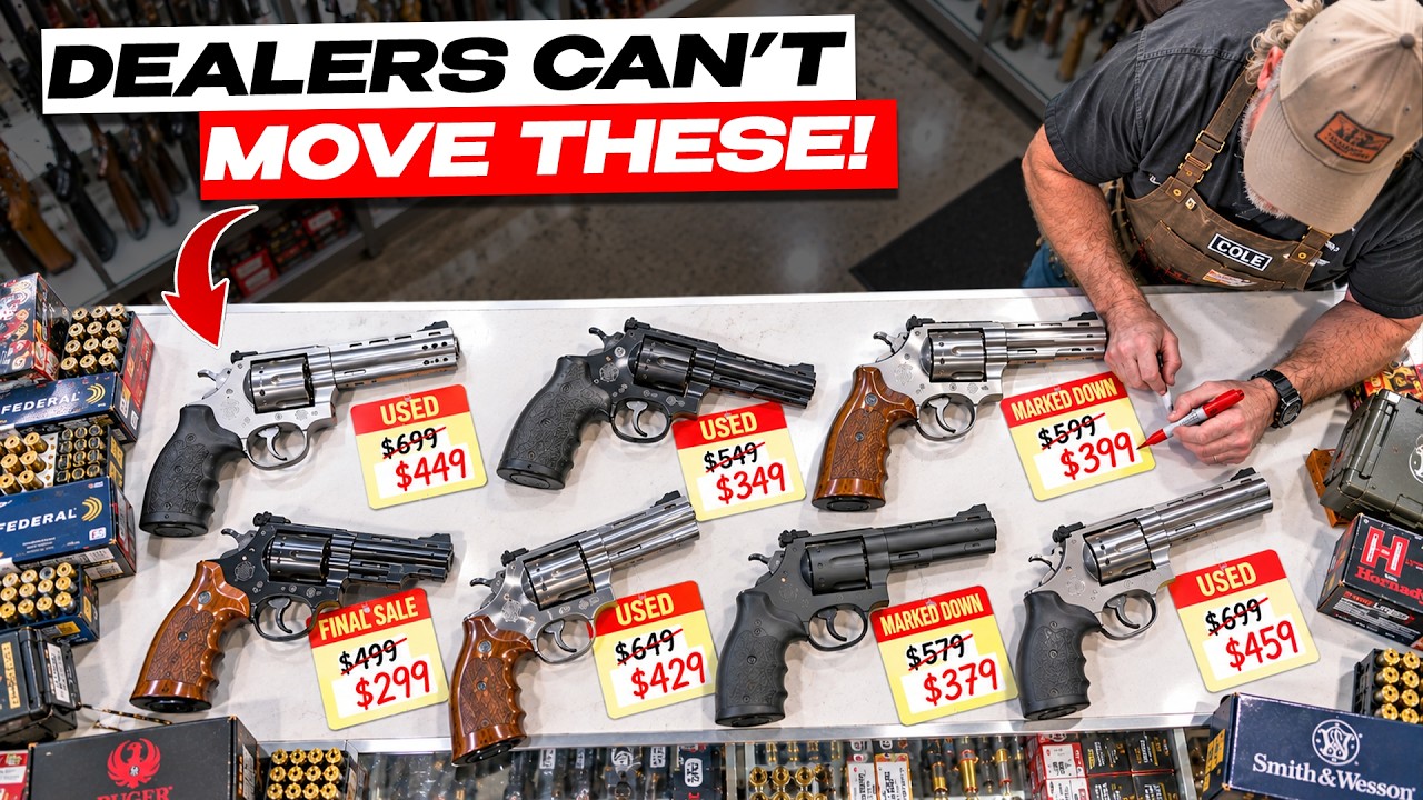 Dealers Are DESPERATE to Dump These 10 Revolvers — Prices Just CRASHED!