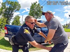 Man Suddenly Attacks Police Officers During Welfare Check