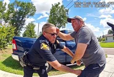 Man Suddenly Attacks Police Officers During Welfare Check