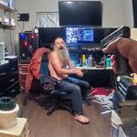Man Pulls Large Knife As Officers Enter His Room