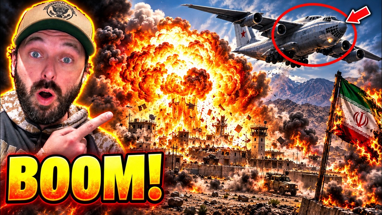 BREAKING: Iran BOMBS Rebel Stronghold – Russian Plane RACES In